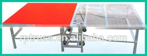 RP Aluminum stage with roof truss type for outdoor ceremony show