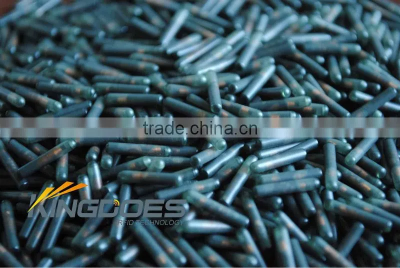 134.2KHz 12mm Animal Identifying Glass Transponder