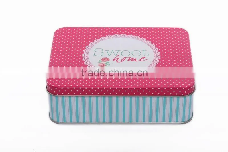 2016 Decorative gift box tin boxes confectionery gift boxes wholesale