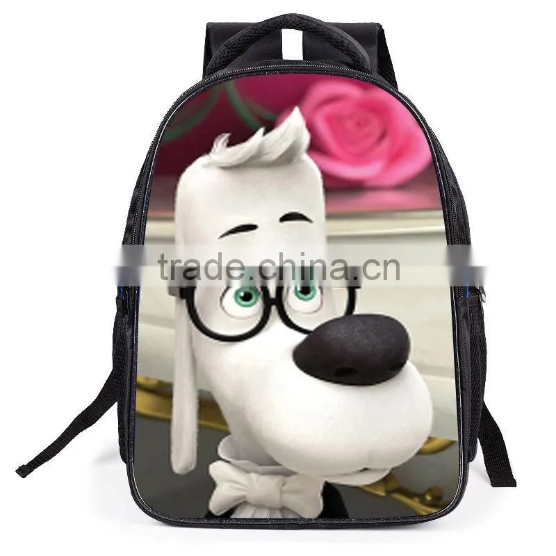 Fashion Wholesale Custom Printed Promotion kids school bag 2016