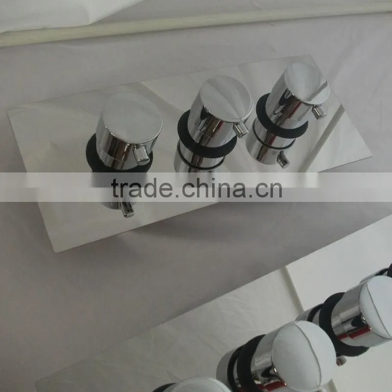 hot and cold water shower valve for conceal shower