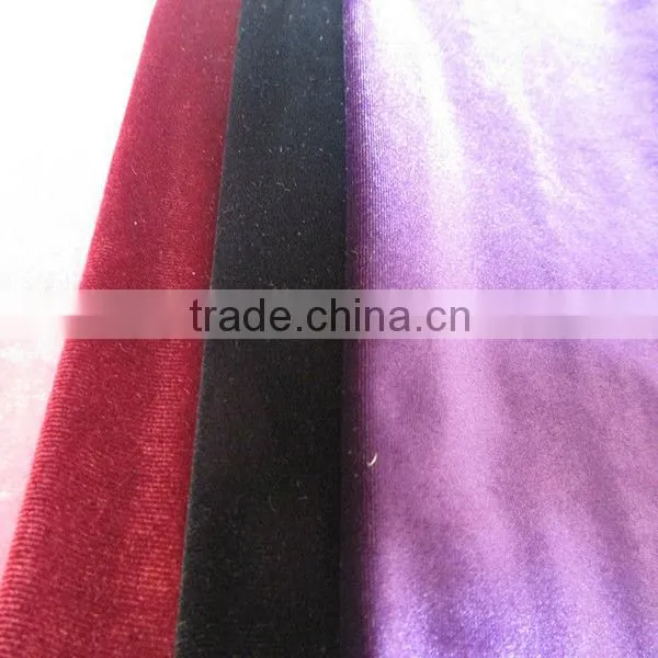 Polyester Knit Spandex Velvet