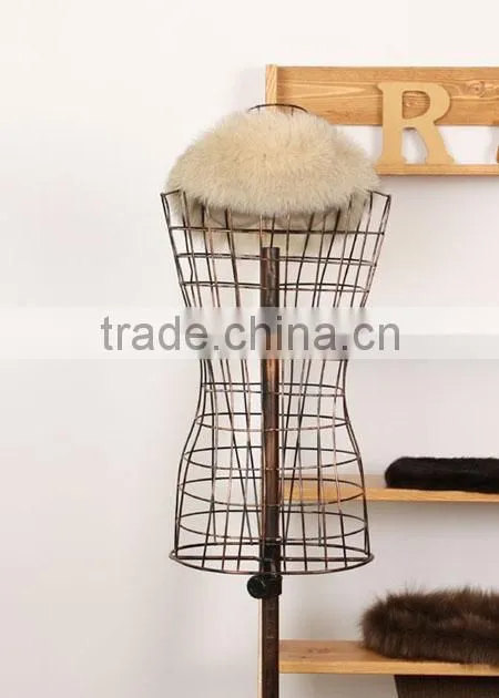 White women fox fur collar for coat popular in 2015