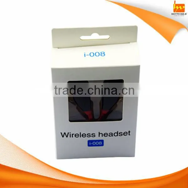 Wholesale fancy in-ear bluetooth sport mobile phone headset earphone