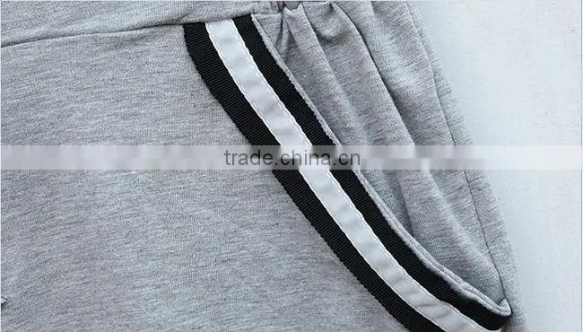 fitness comfprtable gray cotton shorts