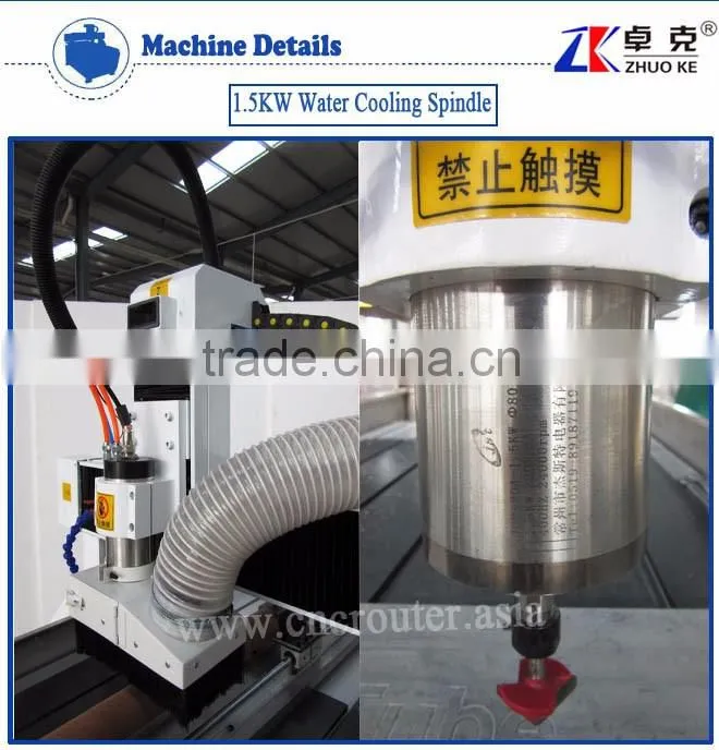 Mach3 Controller CNC Router Machine For Aluminum Acrylic Wood ZK-6090 600*900MM With Dust Collector