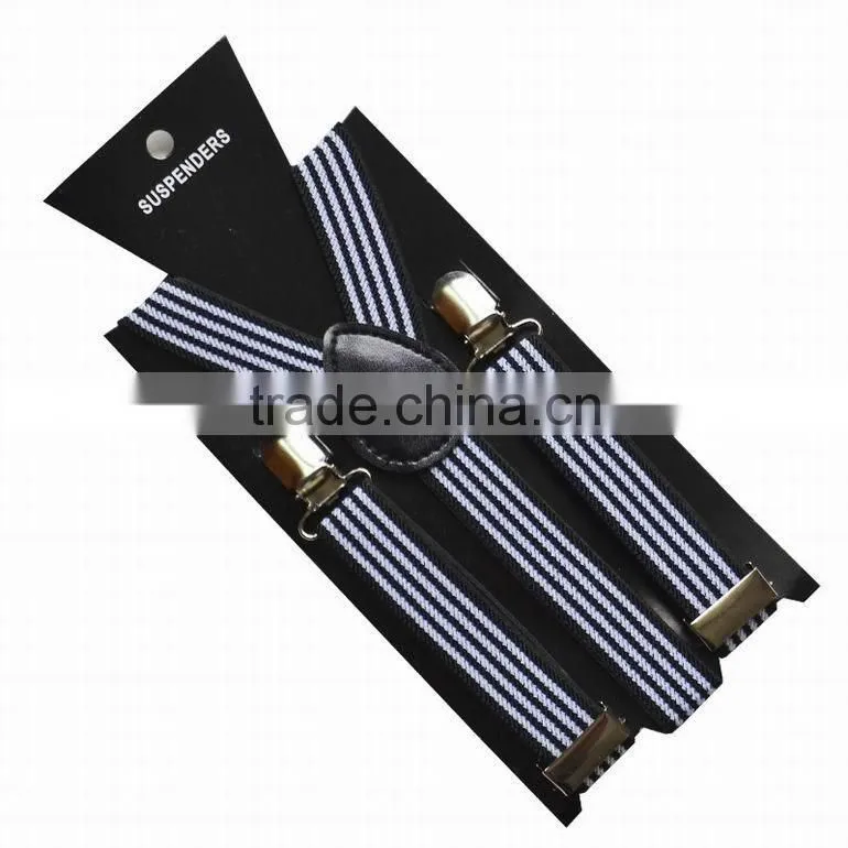 Hot Selling New Designs Y Shape Elastic Braces Kids Suspender in Stock