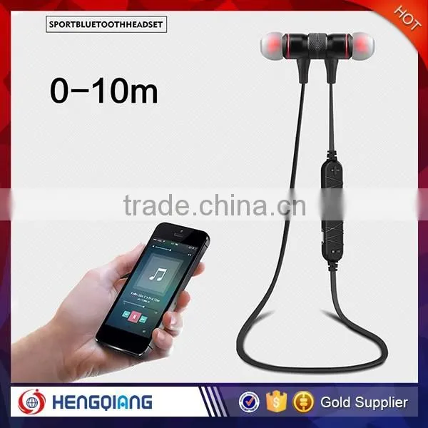 High quality smart stereo sound sport earphone earbuds noise reducing