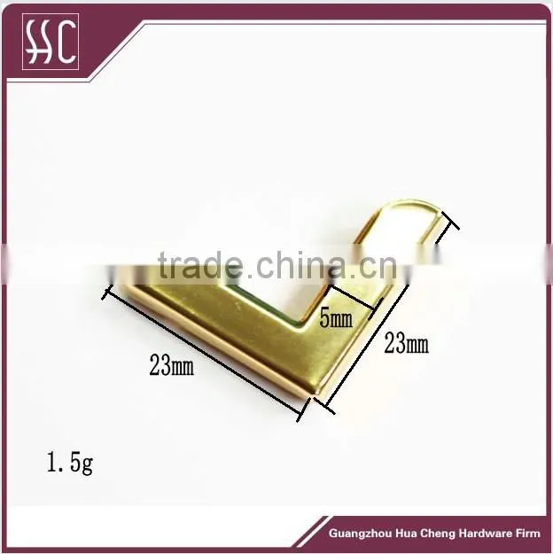 23mm bag hardware corner notebook accessory