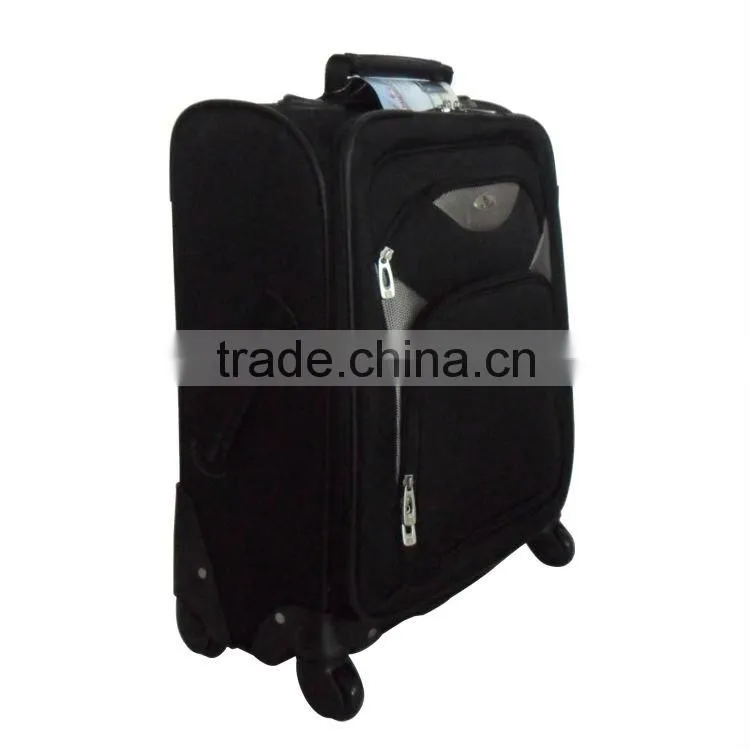 2014 china factory trolley case Fashion Soft easy carrying travel luggage sets/unique luggage sets/vintage luggage sets