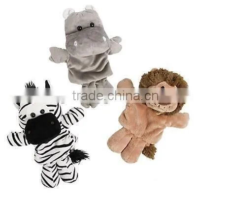 Handmade custom stuffed Panda soft stuffed plush hand puppet,Plush Panda Hand Puppet