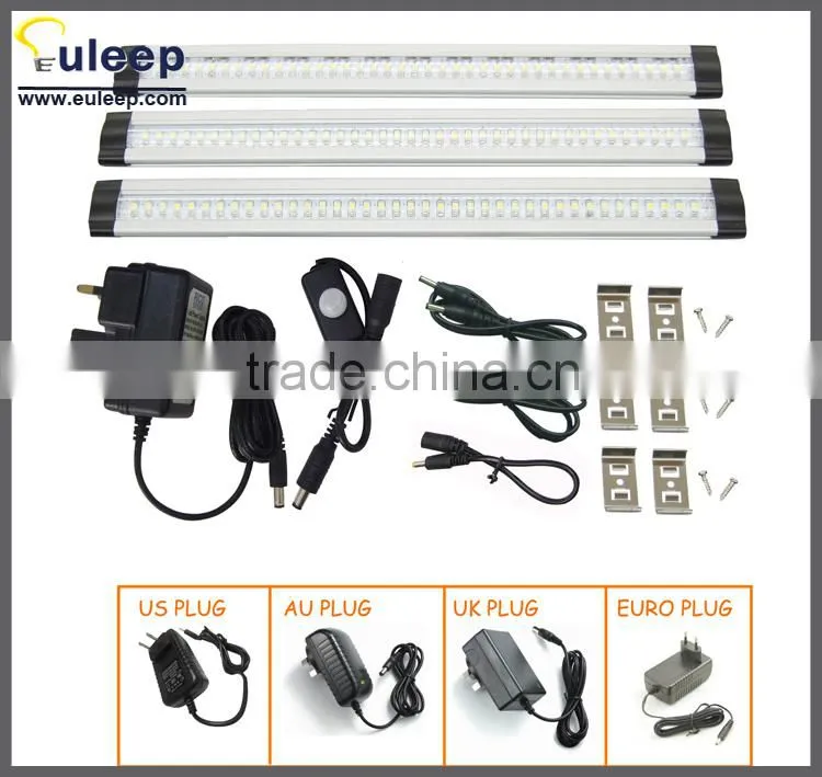 Chinese Original Producer for Led Light Bar , Led Cabinet Lights With Motion Sensor Switch hot sell in india market,300mm,4w