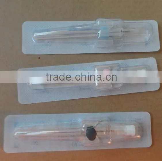 IV Cannula with Wing injection port
