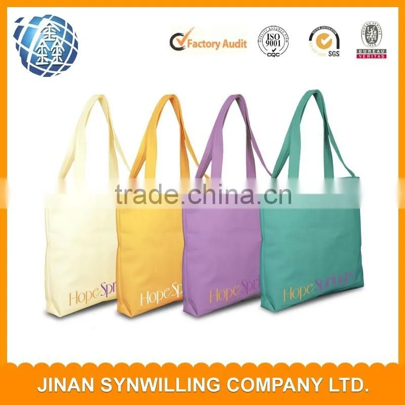 Reusable Tote Bag environmental protection bag white fabric bag canvas