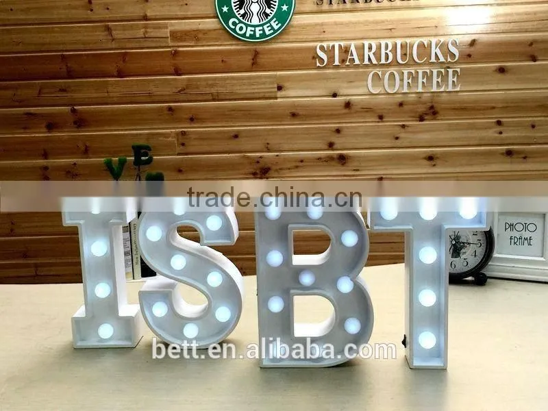 direct manufacture of channel letter light vintage sign wedding light