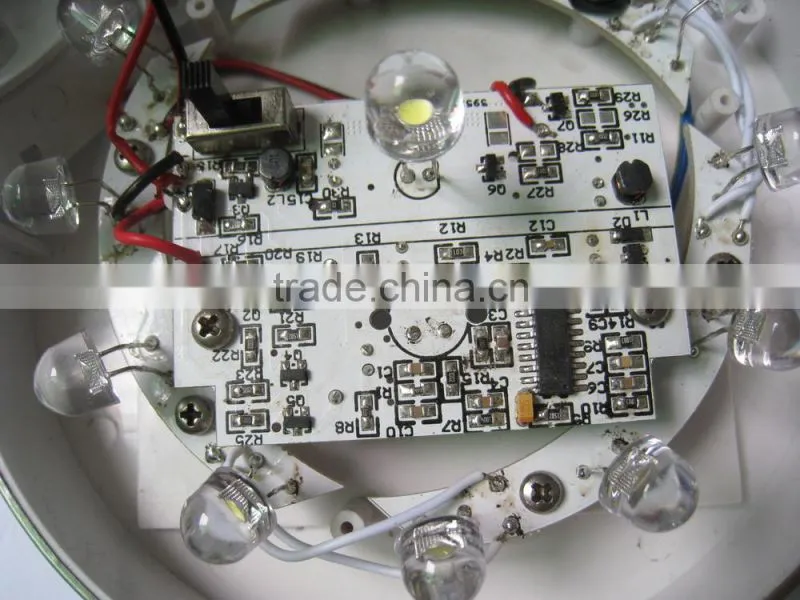 high lumen 13 LED stainless steel solar wall light PIR