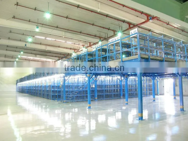 Alibaba Golden Supplier Jiangsu Warehouse Steel Structure Platforms Racking