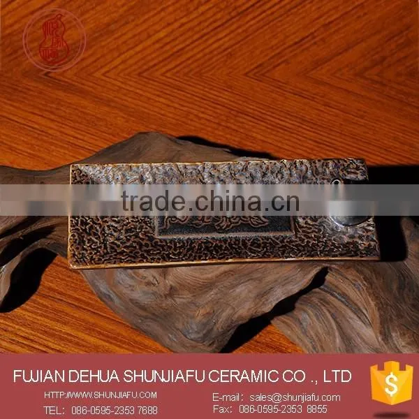 Chinese Antique Feature Ceramic Incense Stick Holder, Custom Incense Holder