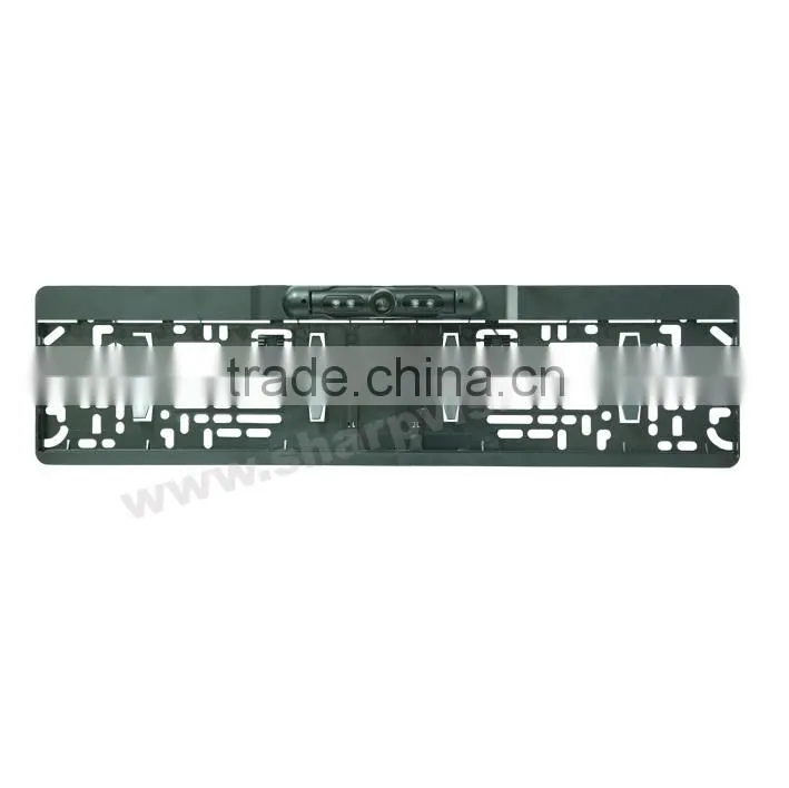 Universal waterproof car license plate backup cameras