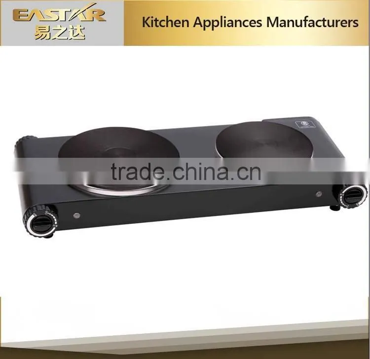 Stainless steel housing double cooking machine electric hot plate cooker for sale