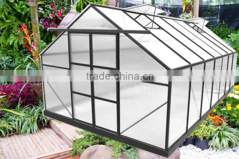 Premium quality manufactuer of Aluminum Garden Greenhouse