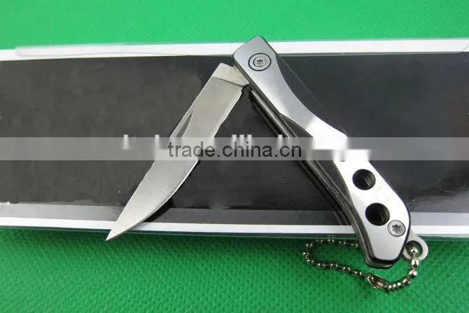OEM no lock pocket gift knife with 440C stainless steel