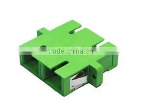 China manufacture SC/APC duplex fiber optic adapter ,duplex SC APC fiber optic adapter/coupler
