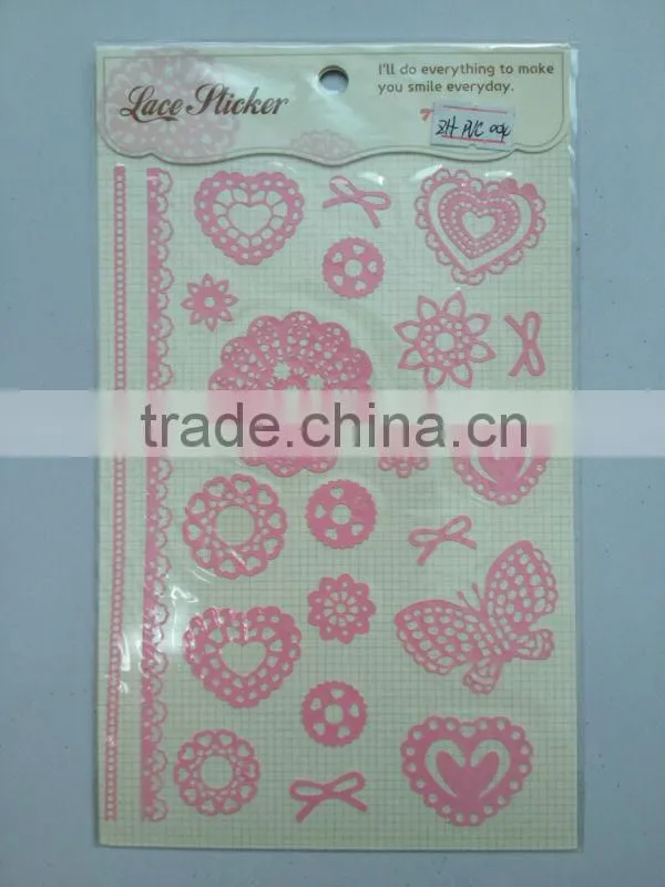 Custom cartoon figure bubbles Sticker book