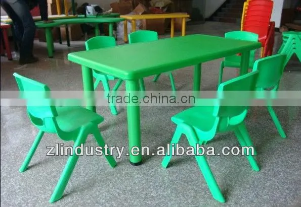 Strong plastic childrens table and chairs