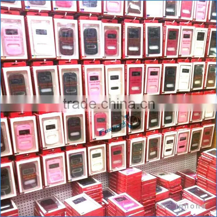hot new products for 2015 wholesale for iphone case , leather case for iphone 6 with double window