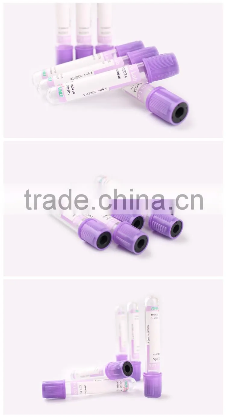 sterile custom EDTA tubes blood collection