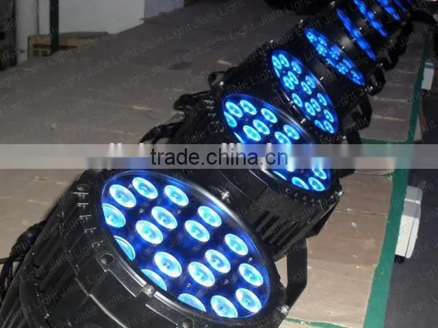 Professional High Power Waterproof Led Light 18x10w RGBWA 4in1 Outdoor LED Par Light