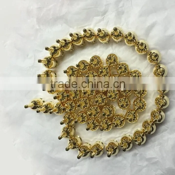 Metal plating metal plating factory in Shenzhen gold 24K gold processing high-grade quality