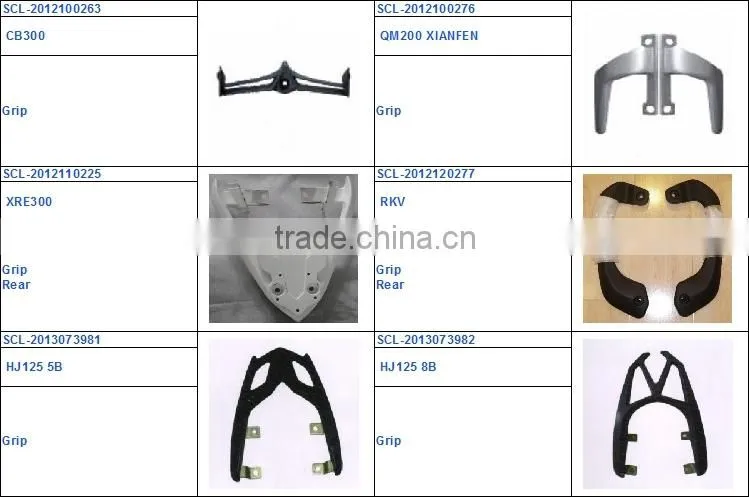 SCL-2012060153 ARSEN II Motorcycle plastic Rear Armrest