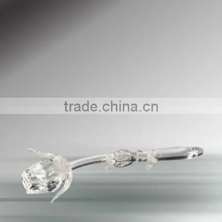Decorative crystal flower