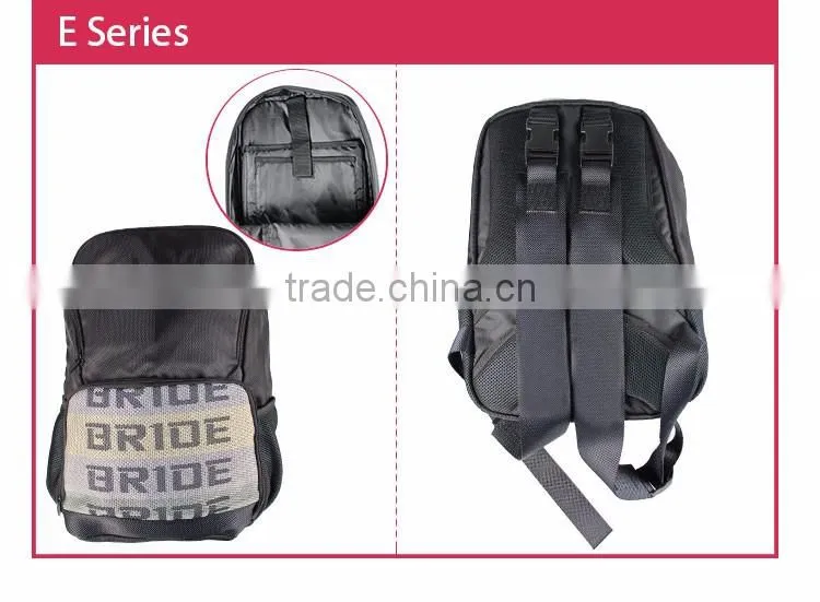 2016 New Design JDM SPARC* TAKAT* Style Bride Racing Backpack School Bag Luggage Bag With Disassembling Function