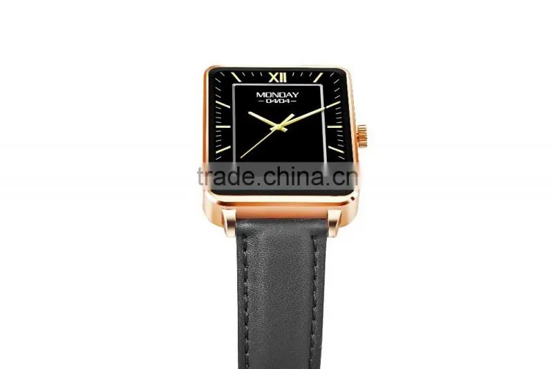 OUKITEL A58 Smartwatch 1.61 inch Heart Rate Bluetooth Smart Watch Compatible for IOS Android Metal Body 280mAh Wristwatch