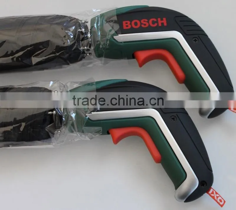 2016 Auto open and close aluminum foldable gun custom shape umbrella