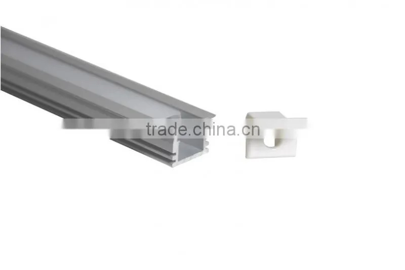 Will Not See Strip LED When Lighting 12mm High Aluminum Extrusion Profile