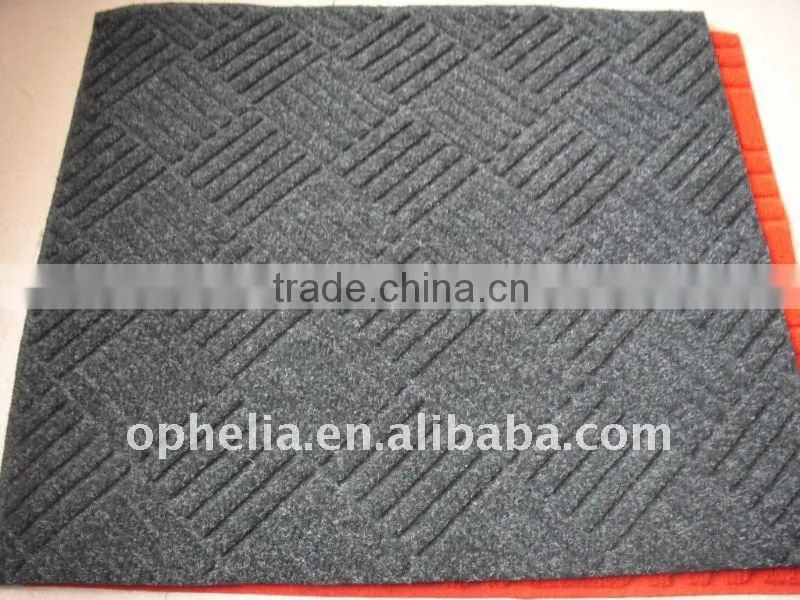 Needle Punched Nonwoven velour compound Carpet