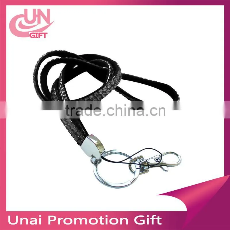 2016 hot selling Beautiful custom cheap rhinestone lanyard