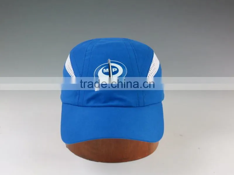 Asia company printing cheap polyester promotion cap custom manufacturer