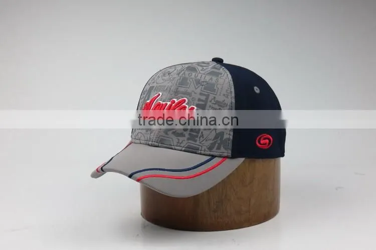 Stylish customized flexfit cap with printed logo