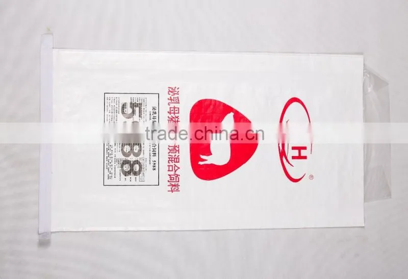Color printed pp woven bag, Bopp laminated pp woven bag