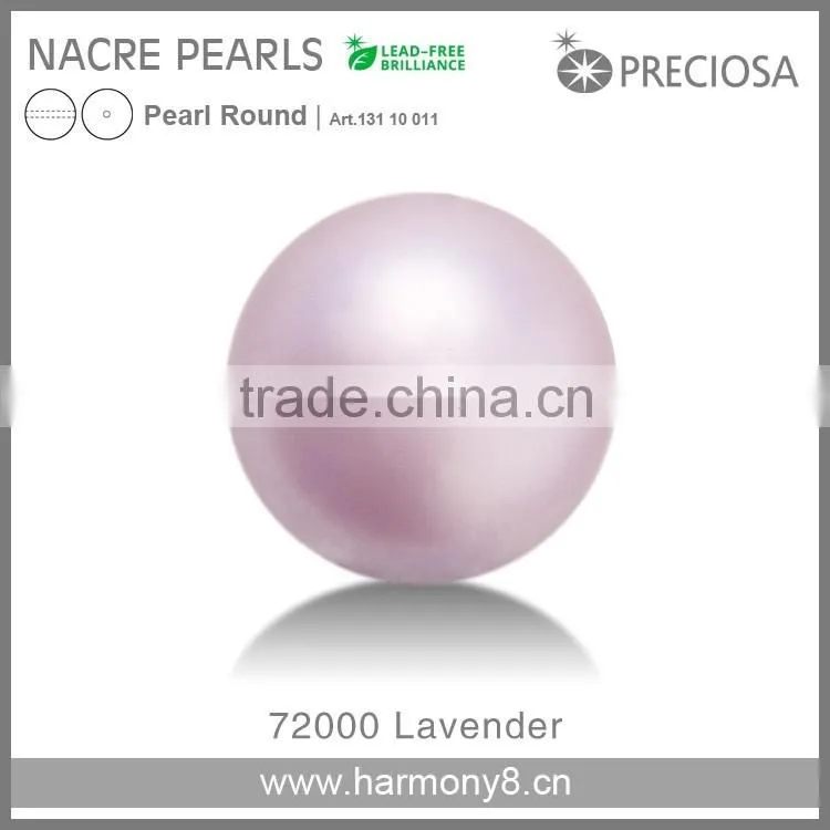 PRECIOSA Round Nacre Pearl in Lavender Art.13110011