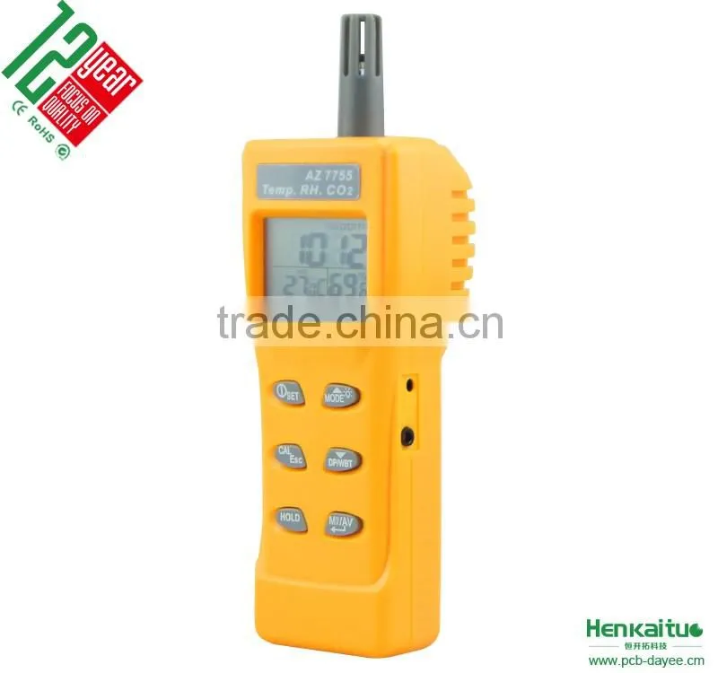 Portable Indoor Air Quality Monitor CO2 Gas Detector