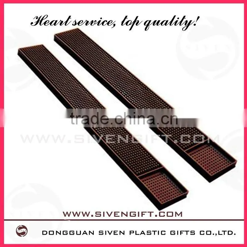 Hot sales custom rubber pvc bar mat