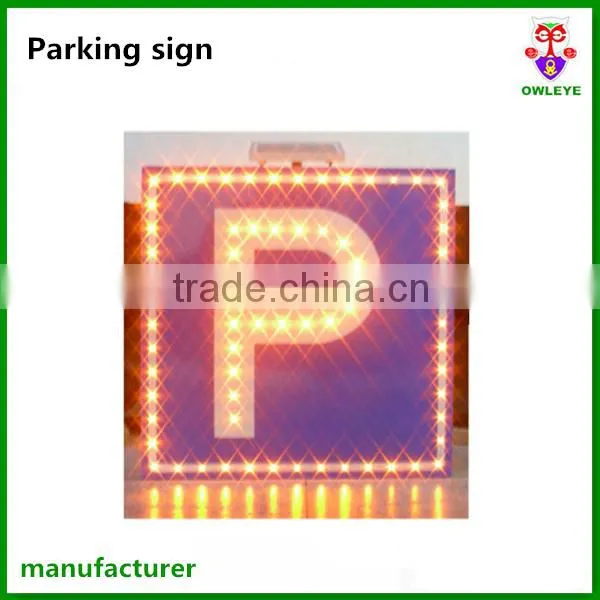 Parking LED Traffic Signs,Solar Powered Traffic Lights