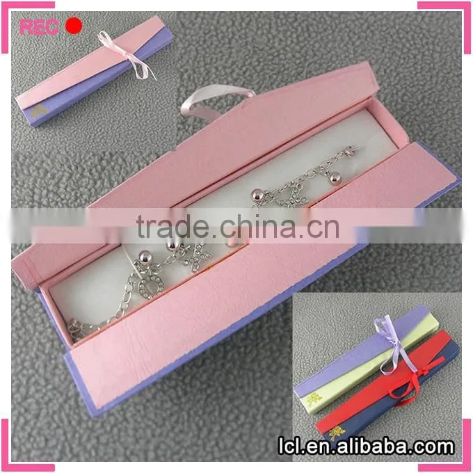 Foldable paper box manufacturer, low price jewelry box paper