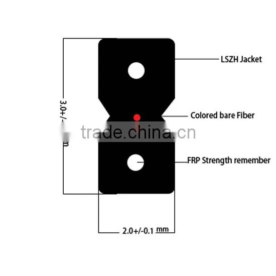 Indoor Drop cable-GJXFH